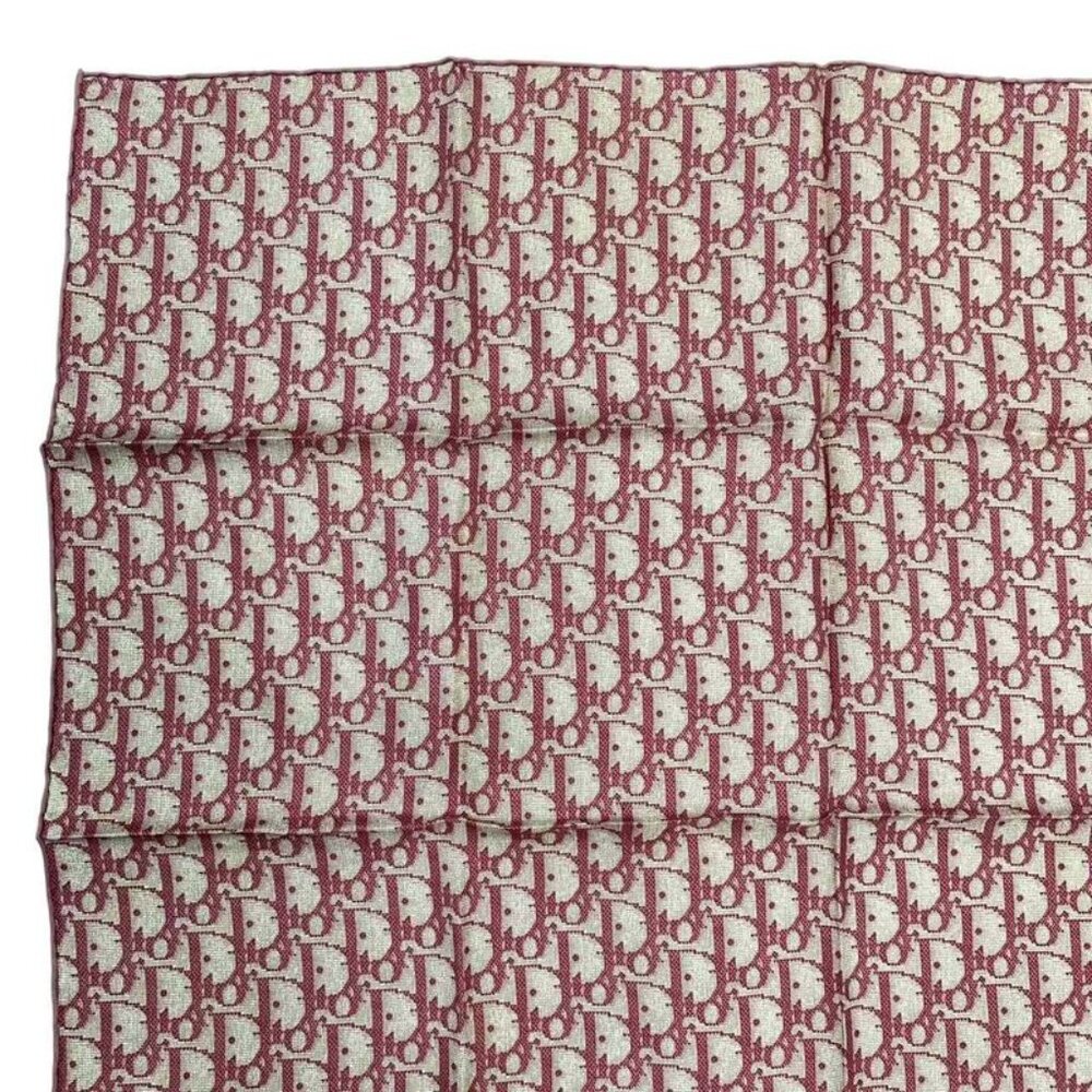 Dior Christian Trotter Scarf Silk Pink - Picture 2 of 8